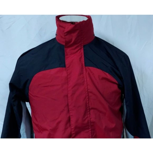 Steve and Barry's Youth Boys XL Multicolor Full Zip Snap Rain Windbreaker Jacket - Picture 2 of 11